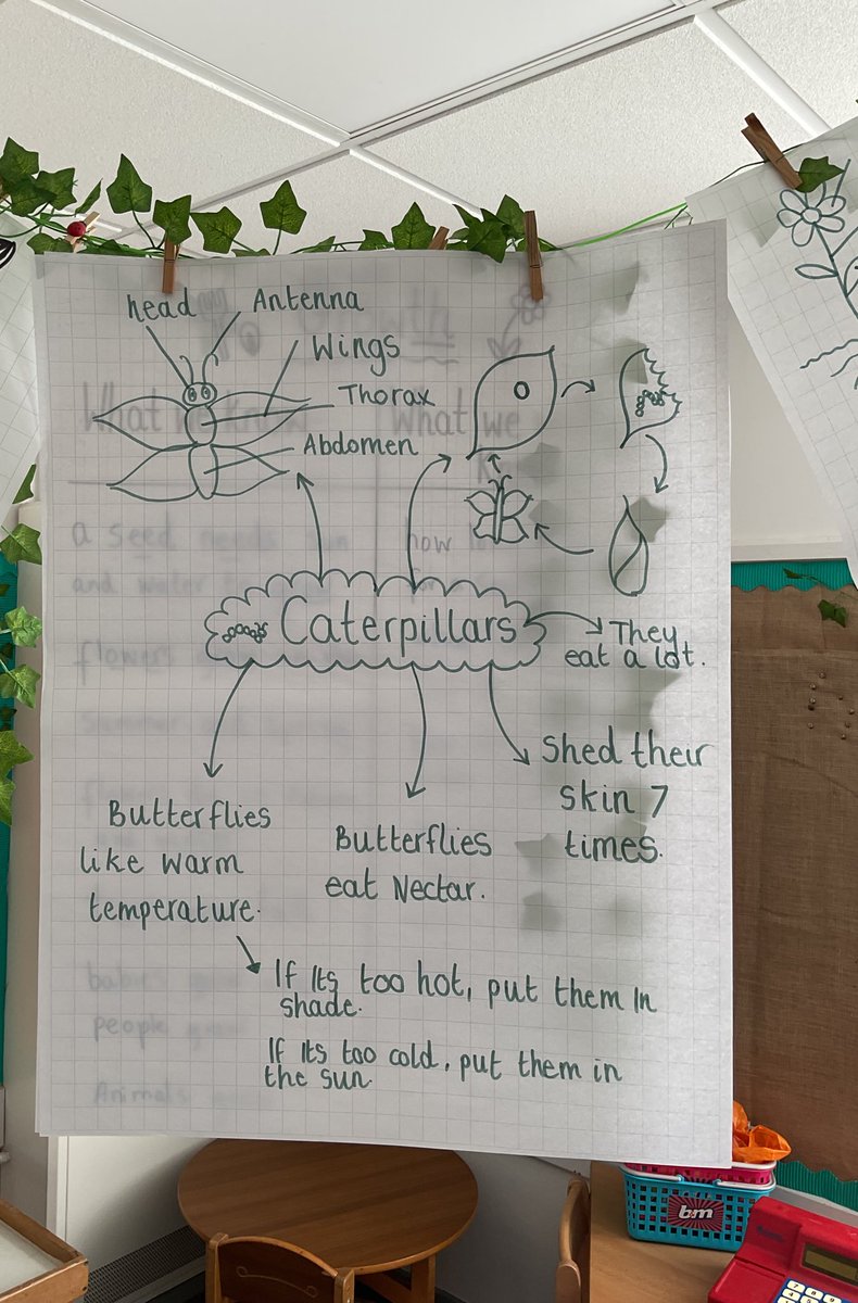 PDA_Rec's tweet image. An afternoon of consolidation in reception. We had lots of fun discussing all the things we have learnt this half term about plants/seeds and caterpillars. We are very proud of ourselves for remembering so much😁 #pdascience