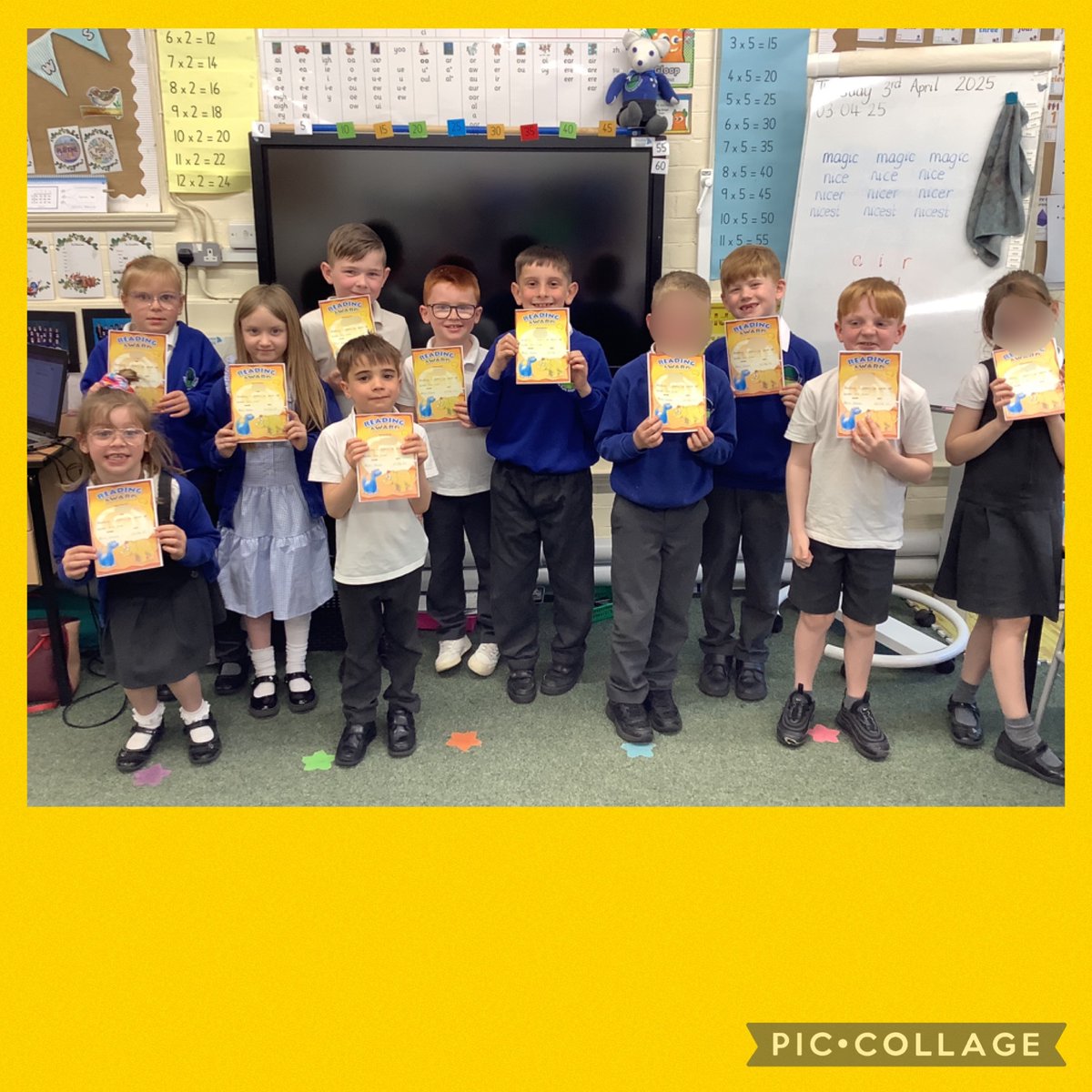Congratulations to all of the children who read five times a week this term! 
They were awarded their reading certificates in assembly this morning 🏆
<a href="/RaundsPark/">Raunds Park Infants</a>
