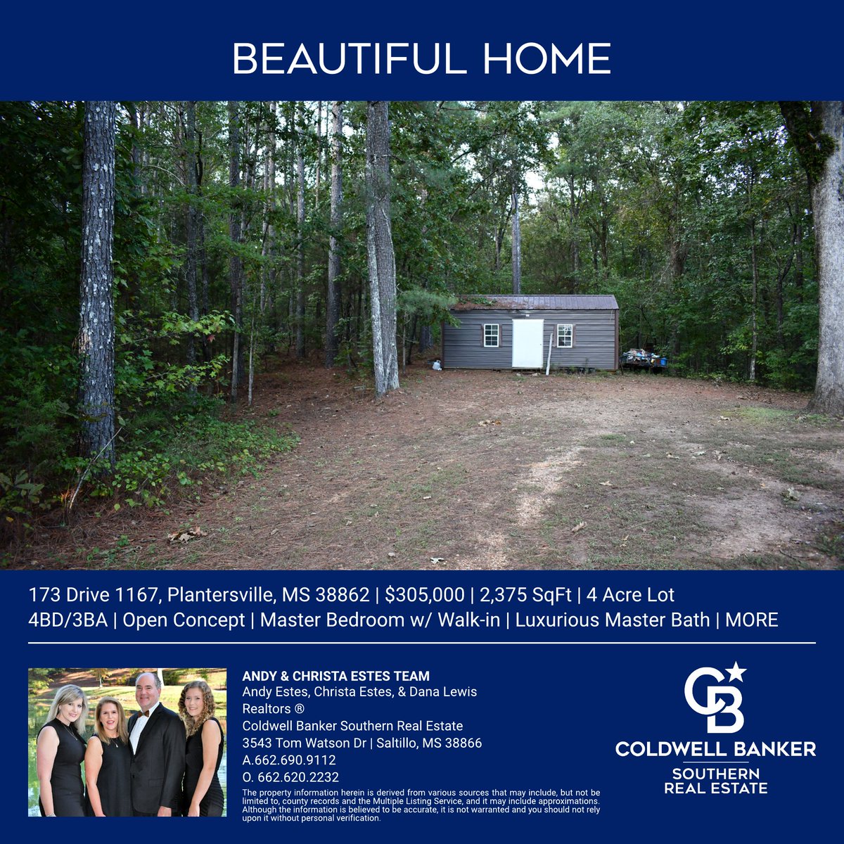 CBSouthern1's tweet image. #Plantersville - #Reduced! 4BD/3BA #exquisite residence with 4 acres offering an open concept design that seemlessly integrates the dining, great room, and kitchen areas.  The Master has a spacious walk-in closet.  Andy &amp;amp; Christa Estes Team @cbsouthern1. cbtupelo.com/listing/MS/Pla…