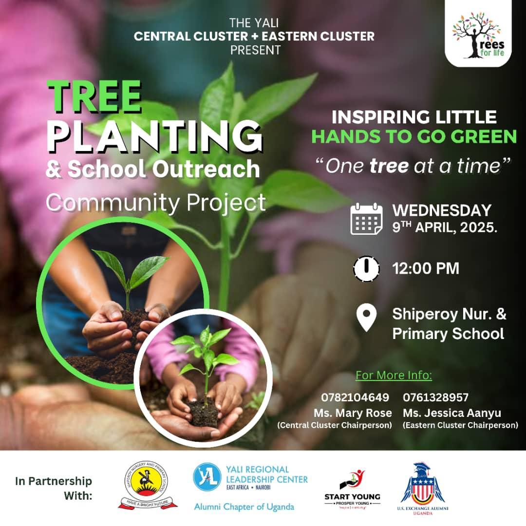 cLimateA (@c_limatea) on Twitter photo Our next stop is <a href="/ShiperoyU/">Shiperoy Schools Uganda</a> lead by <a href="/treesforlifeug/">Trees For Life-Ug</a> in conjunction with <a href="/YALIRLCAlumniUg/">YALIRLCEA Alumni- UG</a>
Only if children learn about the current climate crisis they can never take up the initiative of protecting the planet📍📌 Our next stop is <a href="/ShiperoyU/">Shiperoy Schools Uganda</a> lead by <a href="/treesforlifeug/">Trees For Life-Ug</a> in conjunction with <a href="/YALIRLCAlumniUg/">YALIRLCEA Alumni- UG</a>
Only if children learn about the current climate crisis they can never take up the initiative of protecting the planet📍📌
