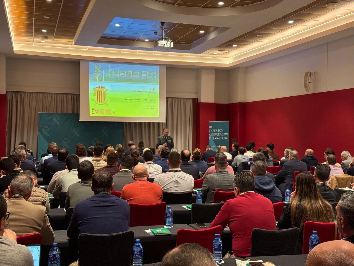 Organizadas por la <a href="/guardiacivil/">Guardia Civil</a> 
se han celebrado en Barcelona las "VIII Jornadas de la Red de Expertos en Cooperación Policial Internacional", con la participación de autoridades del ámbito judicial, fiscal, oficiales de enlaces y <a href="/USembassyMadrid/">U.S. Embassy Madrid 🇺🇸🇪🇸</a>

<a href="/Europol/">Europol</a> <a href="/INTERPOL_HQ/">INTERPOL</a>
#Empact