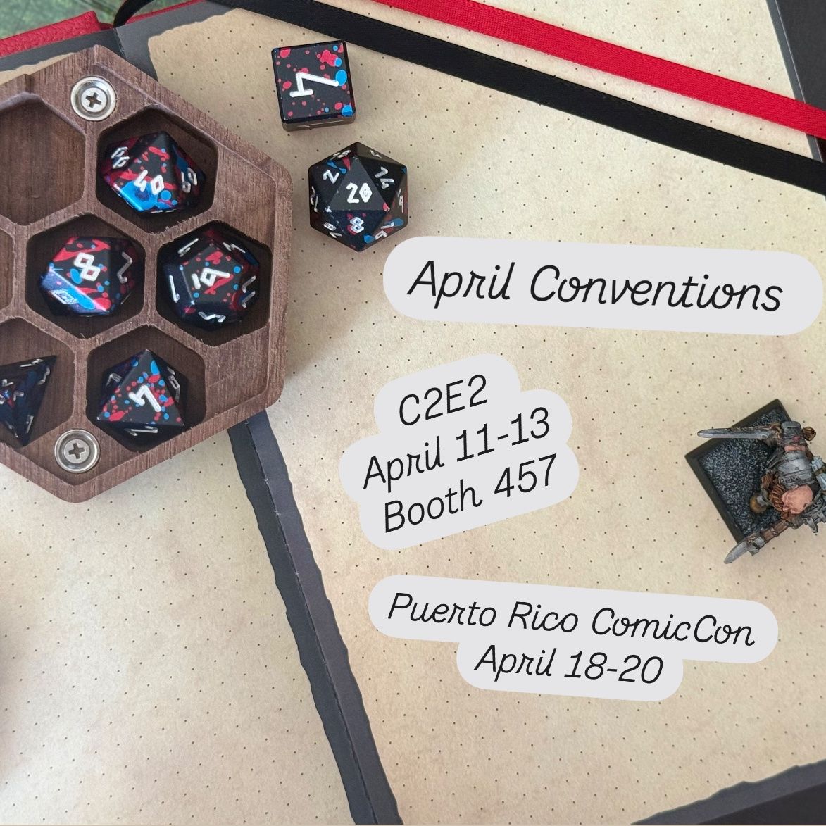 norsefoundry's tweet photo. Join us at these upcoming April Conventions! 

C2E2 April 11-13 Booth 457

PRComicCon April 18-20 Booth TBA https://t.co/OfUgX7WXQz
