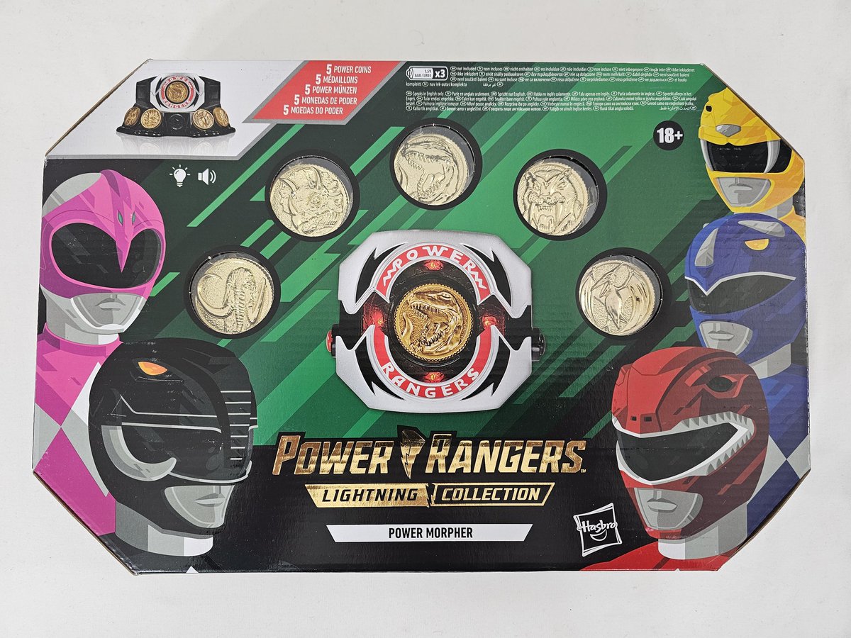 ⚡ Giveaway! ⚡

Repost + Like + Follow to win this Mighty Morphin Power Rangers Lightning Collection Power Morpher!

Fans outside US can enter, but must pay shipping!

#MMPR