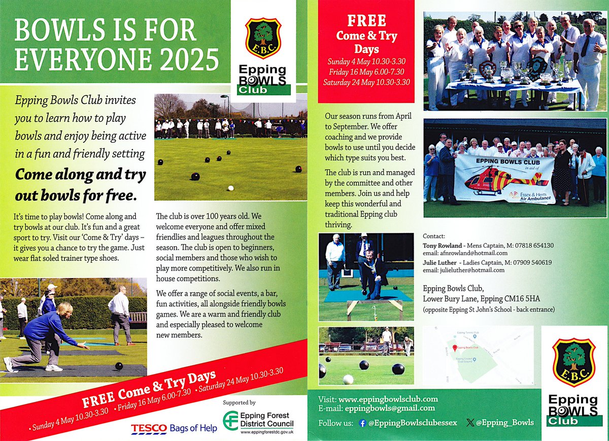 Epping Bowls Club (@epping_bowls) on Twitter photo 