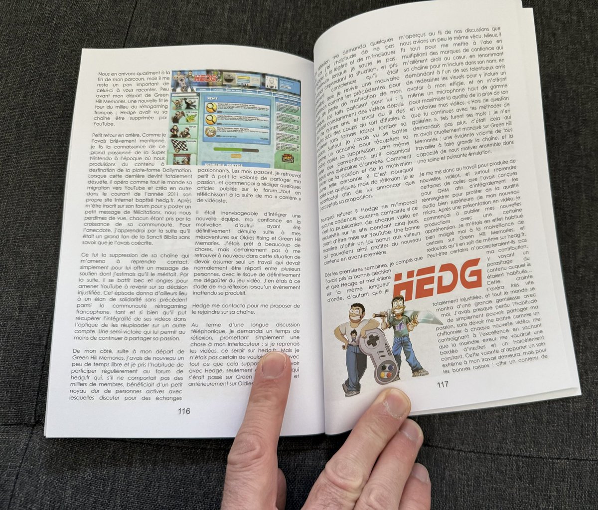 J’ai mon exemplaire ! C’est une tuerie et ça parle même de hedg.fr et des hedg’convention ! À ne pas louper !! <a href="/ManuwazaOR/">Manuwaza</a> <a href="/CoteGamers/">Côté Gamers</a> 

amazon.fr/dp/2378650337?…