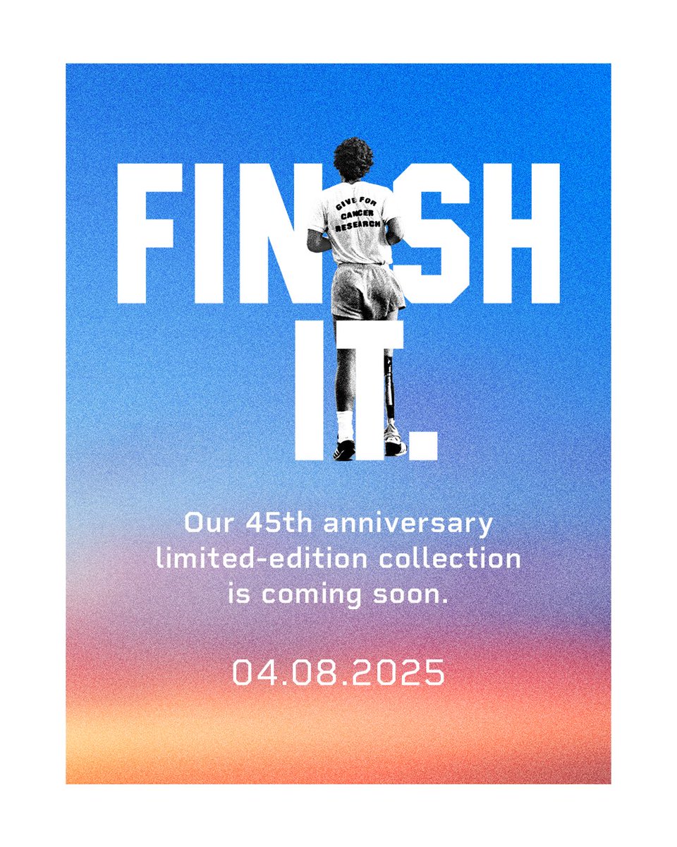 The wait is almost over. Sign up to be the first to shop: terryfox.org/2025merch