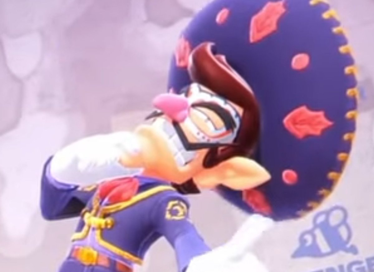 Waluigi_Cult's tweet photo. Closer examination on Waluigi (Mariachi). #NintendoSwitch2 #MarioKartWorld https://t.co/mrosLwyx25