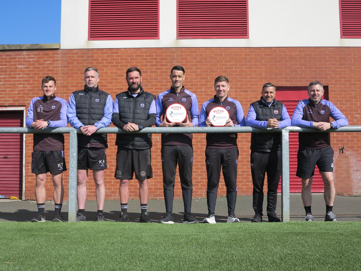 Brian Graham and Mark Wilson chosen as The Glen’s Championship Manager of the Month for March.

ptfc.co.uk/ptfc-news/bria…