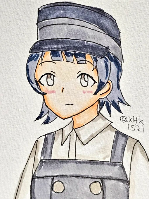 #新年度になったので自己紹介電車アイコンがお絵描きしてる 