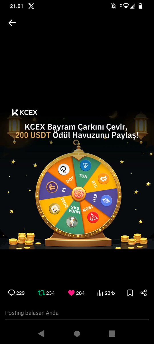 Miftah616's tweet photo. @KCEX_Turkey Görünüşe göre bu Ramazan ayında $TON değerinde para alacağım, bu benim iyi şanslar umudum

@dwidri59 @wahu @xxx_vague https://t.co/sazaGECAQT