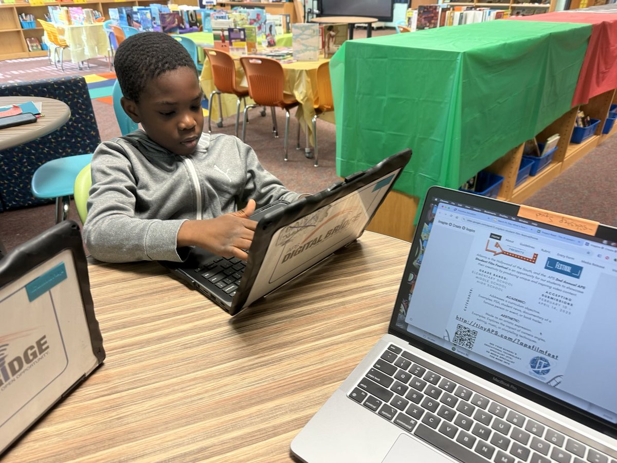 Totally knows what his film is about and using ⁦<a href="/Vyond/">Vyond</a>⁩ to tell his story. #APSFilmFest #AtlantaPublicSchools <a href="/APSInstructTech/">APS IT Department</a> <a href="/ahrosser/">Aleigha H-Rosser EdD</a> <a href="/apsupdate/">ATL Public Schools</a> <a href="/apsitnatasha/">Dr. Natasha Rachell</a> #APSITInspires ⁦<a href="/MilesTigersAPS/">Miles Elementary</a>⁩