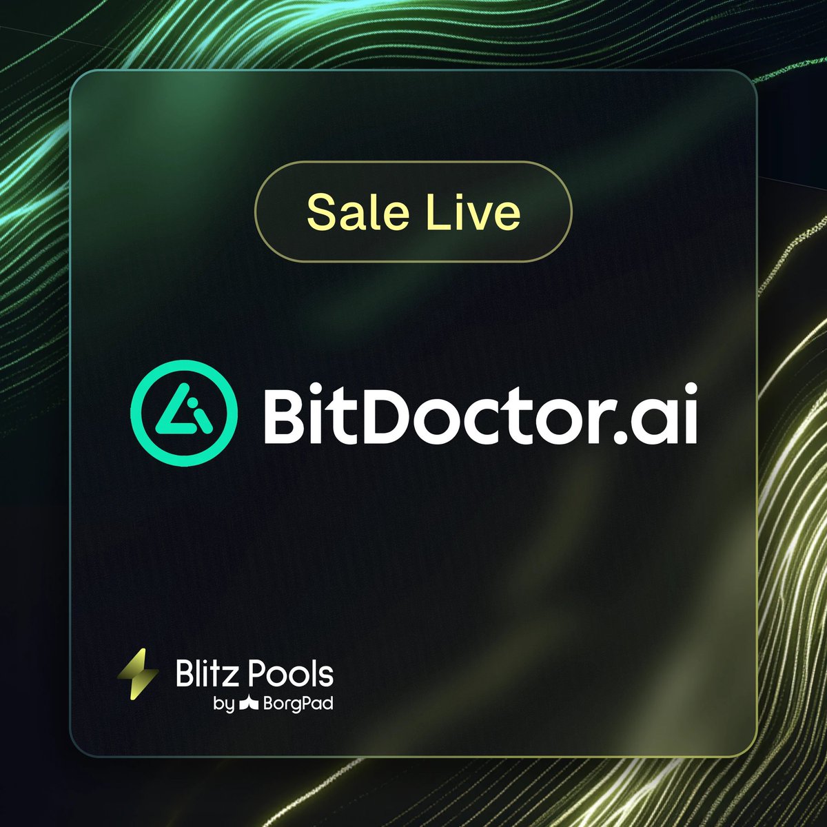 ⏳ 5 minutes left <a href="/BitDoctorAI/">BitDoctor.ai</a>
🧪 Borger’s Club has already claimed 75% of the pool 👀

If you’re not in yet…
You’ve got one shot to make it count 💥

👉 borgpad.com/blitz-pools/bi…