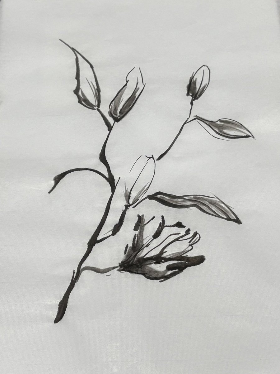 jazzkiyu's tweet photo. #水墨画
#Inkpainting
#Pinturaentinta
#Peintureàlencre
#수묵화 https://t.co/dINRk6N0aA
