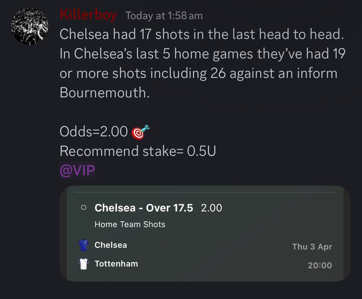 OddsMatterTips's tweet image. Tonight’s Value Pick 📝

We have plenty of bets posted in the discord so click the link below to join 👇

discord.gg/6EHczFQrTA

Like for more ❤️