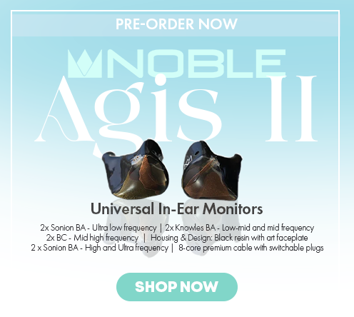 Audio46NYC's tweet photo. Check out the newest IEMS from @noblebywizard , Shogun and Agis II, SHOP HERE
Shogun: https://t.co/Cy0lQjbCTA
Agis II: https://t.co/1oS3TZvI2h https://t.co/hg2GvX5KAS