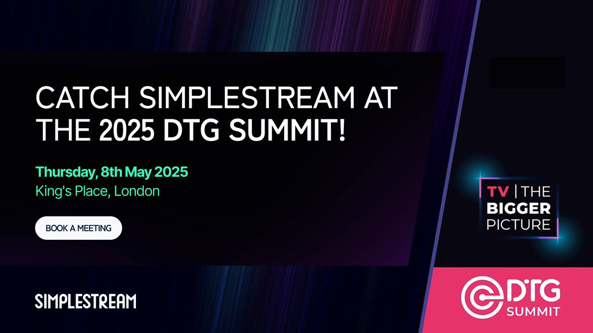 Simplestream tweet media