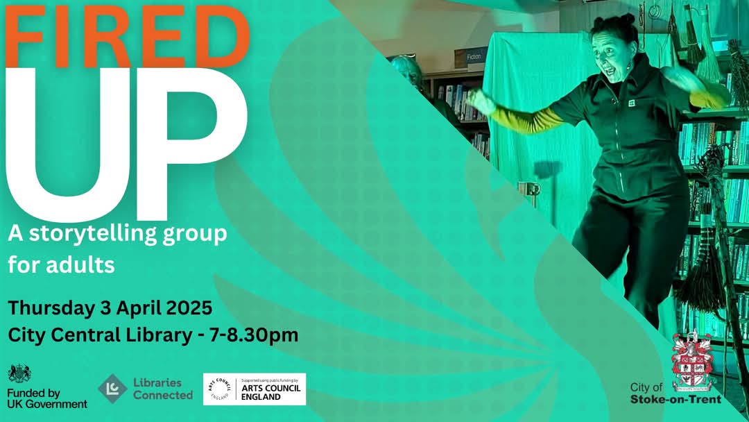 Learn more about storytelling with our #FiredUp Storytelling Group. Tonight, Thursday 3 April, 7-8.30pm, City Central Library.
Professional Storyteller Pyn Stockman shares hints, tips and advice for telling stories.