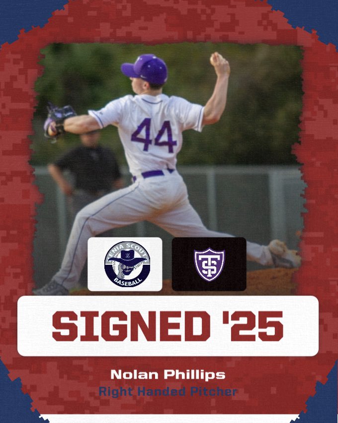 Signed!

Please welcome Nolan Phillips to the Scouts family! A Right Handed Pitcher from University St. Thomas (MN) joins the scouts for his first season in Xenia!

Welcome Nolan!

#scouts4life