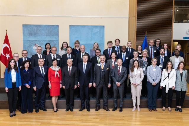 🇪🇺🇹🇷 The #EUTürkiye High Level Business Dialogue explored how deeper cooperation can enhance competitiveness &amp; drive the green transition.

🗣️ Our DDG Luisa Santos: Türkiye is a key economic partner—not just due to proximity, but because of deep links in regional &amp; global supply