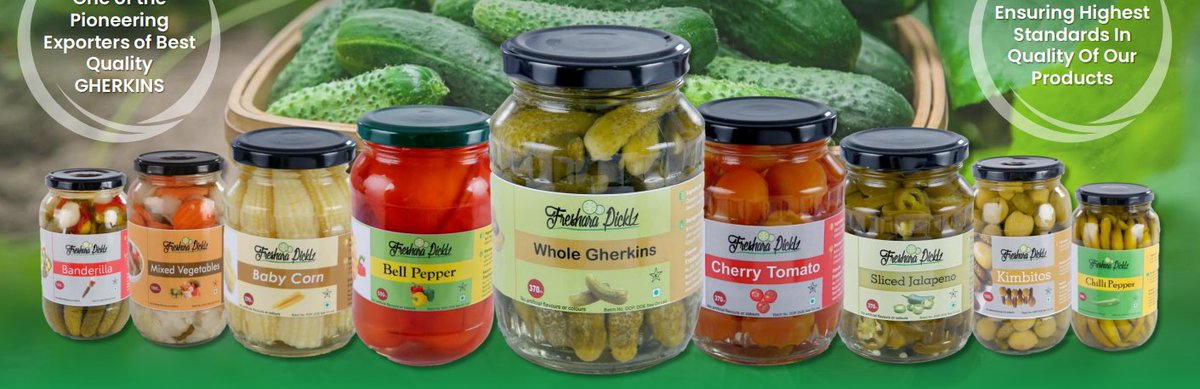 This COMPANY is the third largest exporter of Gherkin in India😯⚡️

💎Credits: Sovrenn.com

A detailed thread...🧵

Please bookmark and retweet:)