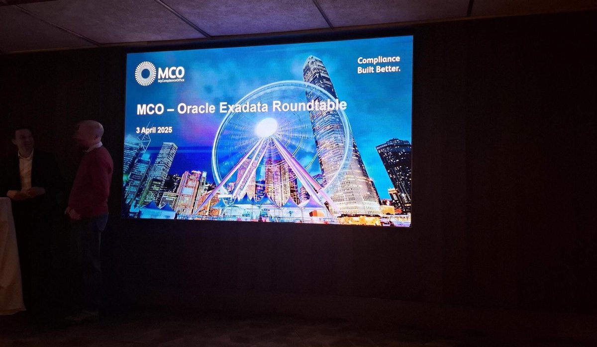 dsp_uk's tweet image. Today we attended the Oracle Exadata Roundtable in Dublin.☘️
The insights shared around the growing investment in #MultiCloud were truly exciting. Equally, the Exadata platform is evolving in incredible ways.
#TechInnovation #OracleExadata #Exascale #OraclePartner