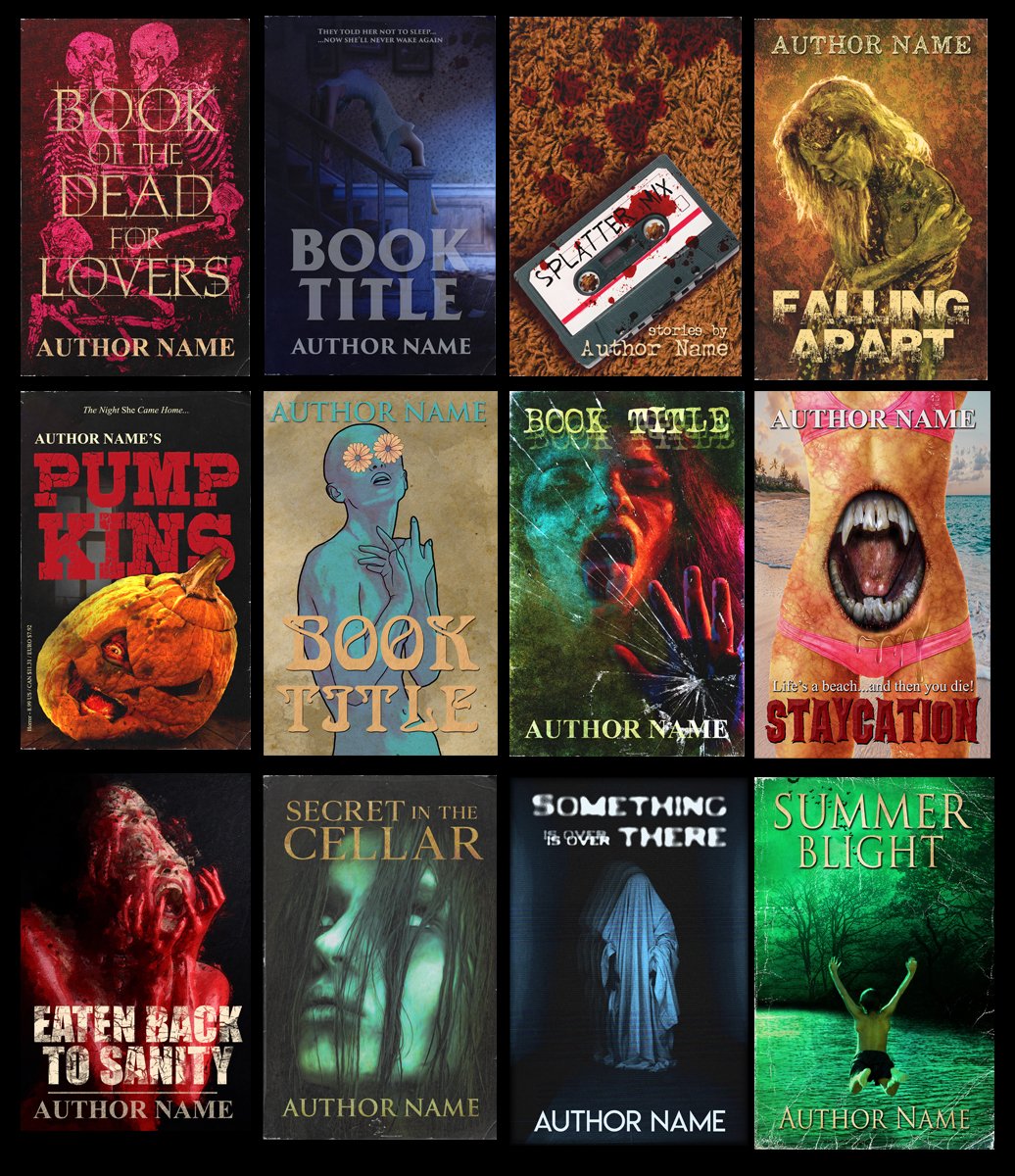 SPRING SALE prices ($50) for any of these premades I still have available. Authors and publishers, shoot me a message and let's get you that cover. (Obviously, all text customized to your book).