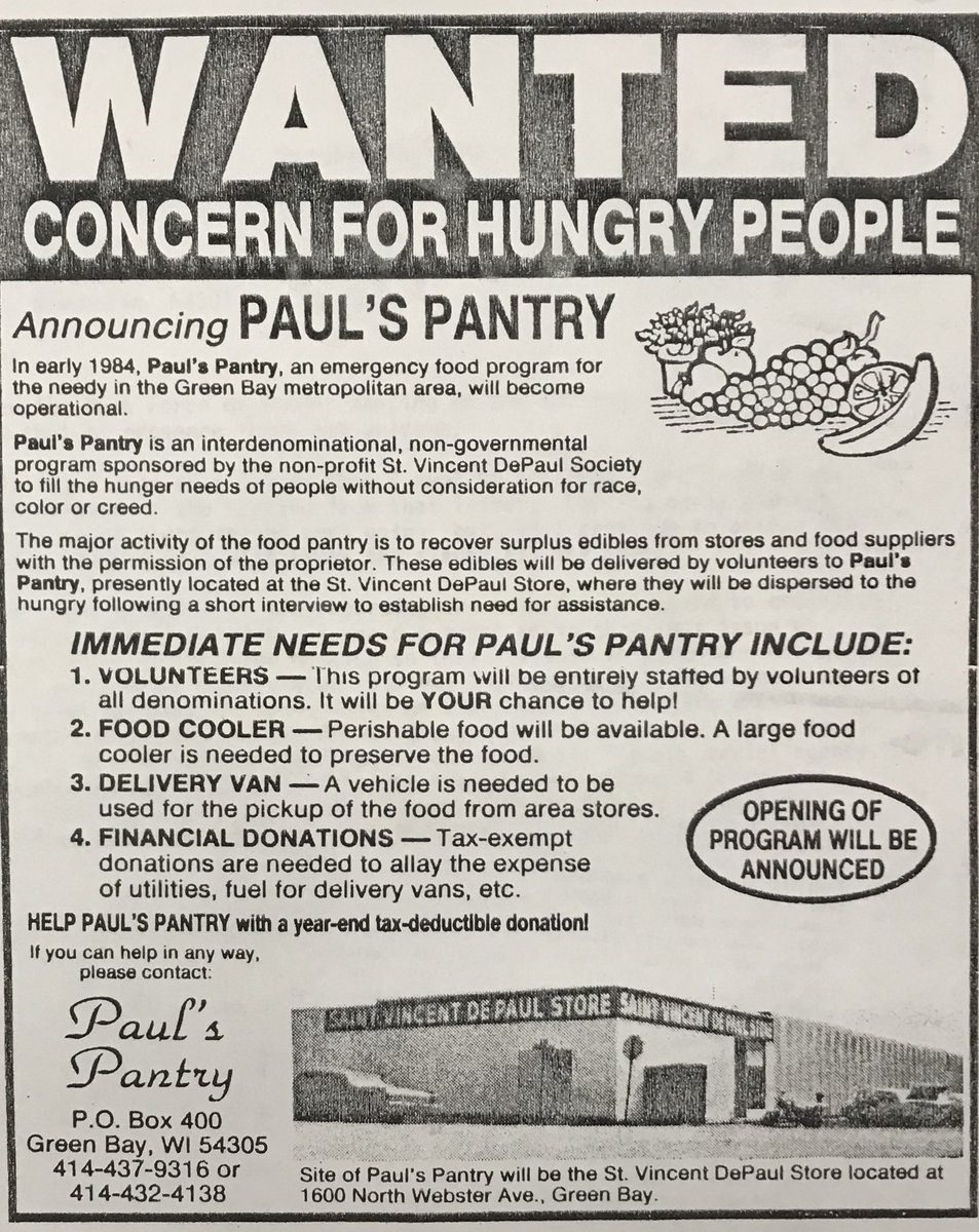 Robert Hornacek (@rhornacek) on Twitter photo Leo and a group of like-minded people started collecting food. He sought donations from local grocery stores - only to be turned away. So, Leo went into the dumpsters to salvage the still edible food. From those humble beginnings, <a href="/PaulsPantry/">Paul's Pantry</a> was born. Leo and a group of like-minded people started collecting food. He sought donations from local grocery stores - only to be turned away. So, Leo went into the dumpsters to salvage the still edible food. From those humble beginnings, <a href="/PaulsPantry/">Paul's Pantry</a> was born.