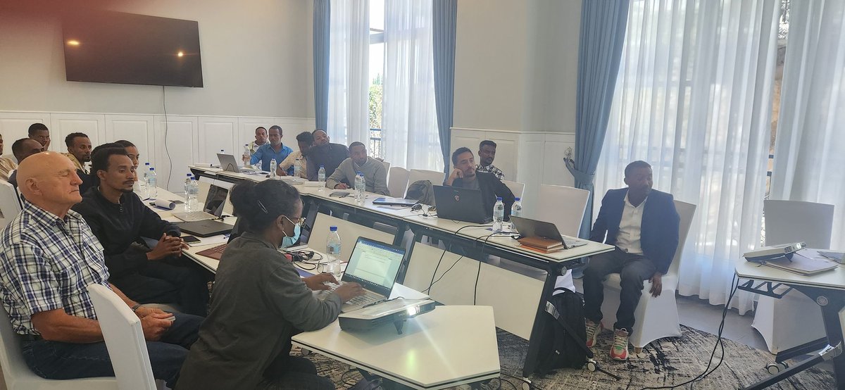 EmmaOmics's tweet image. Great day working with the EIAR sorghum team to interpret and use a 31 trial MET analysis for selection advancement decisions. Excellent interactive day, resulting in the identification of high performing candidate varieties for the dry lowlands. Great work sorghum team @qaafi