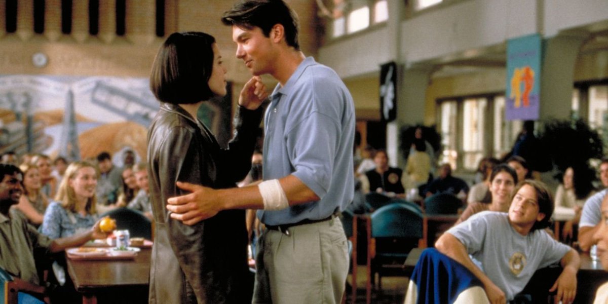 Week 7 - Q2 - In Scream 2, Derek starts singing what song in the lunch hall? 

#Scream #Ghostface #SidneyPrescott #DerekFeldman