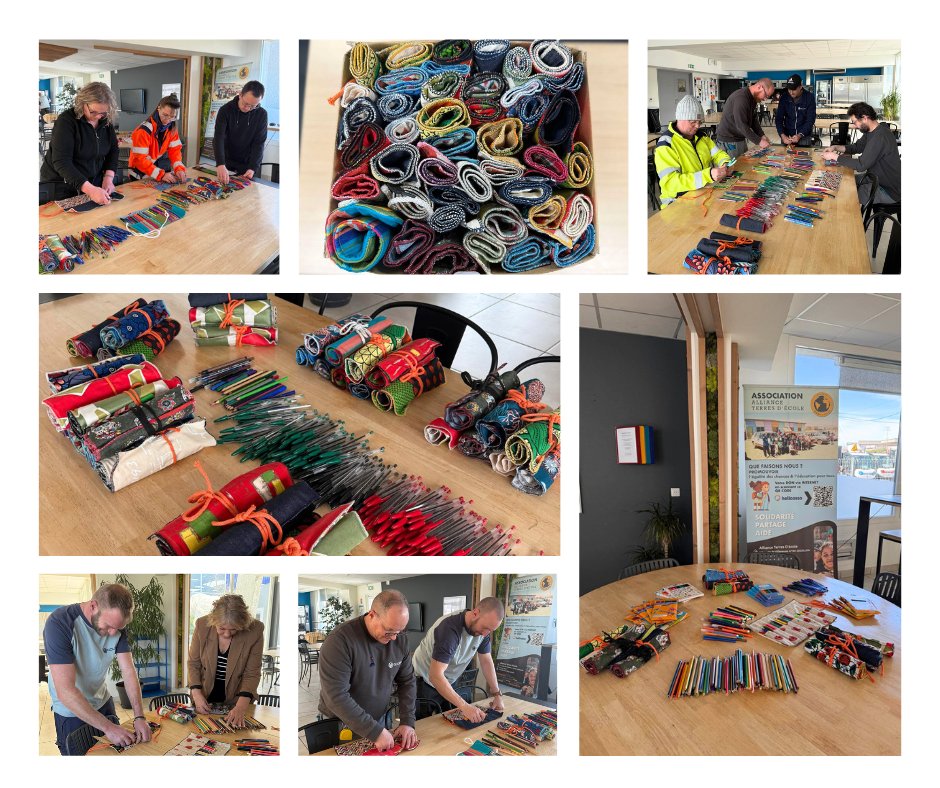 Cette année encore, Goupil est fier d'accompagner l'association Alliance Terres d'École.

Nous avons mobilisé nos équipes pour collecter des stylos et remplir une cinquantaine de trousses pour les écoles dans les zones reculées du Maroc.