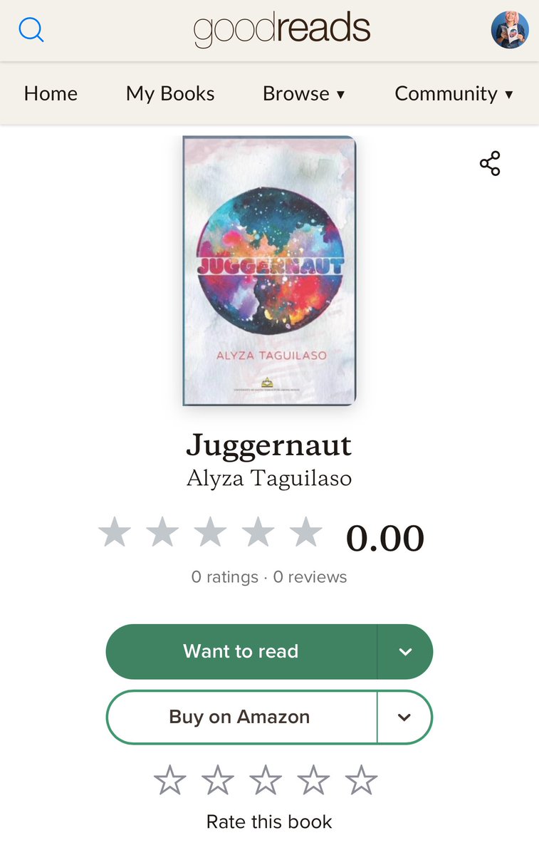 Juggernaut now has a Goodreads Page! 🥰
Thank you so much to Richard Cafifge &amp; Diane RB for the help 💖💯

goodreads.com/book/show/2309…