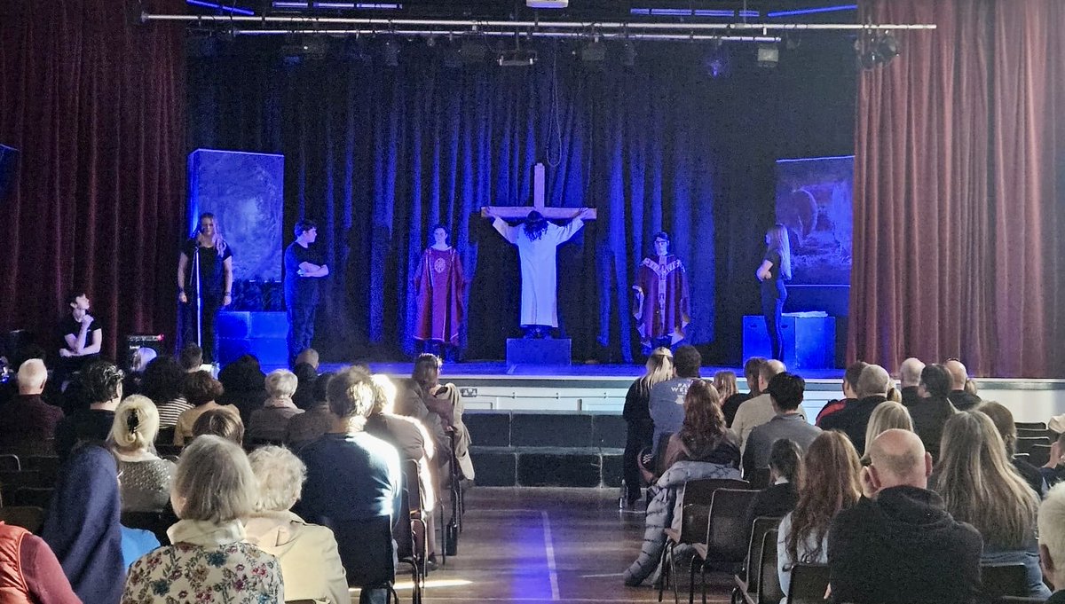 ✝️As a school community, we sought to honour the significance of Jesus' death and resurrection by presenting a #PassionPlay.

This was performed for students, partner primaries and our wider #community - thank you to all involved in making this such a success!

#ToBeMore #Easter