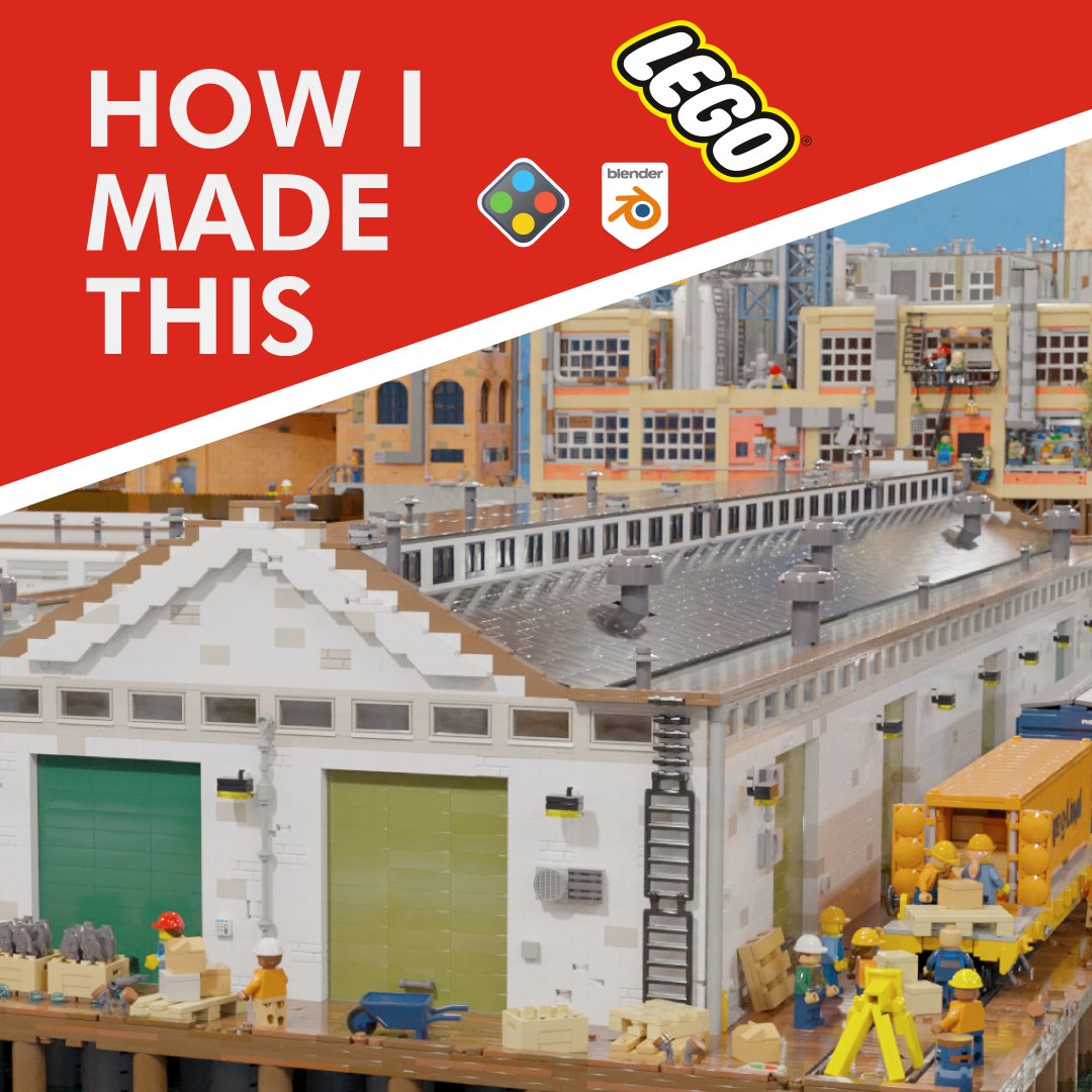 canosielabs's tweet photo. Posted my first behind the scenes video on how I make my Lego videos (photorealistic renders).

https://t.co/gpzLqDwCBw

Built using Bricklink's Studio and rendered in Blender.

#blender #lego #digitallego #legodigital #lego #digitallego #blender #wip #legotrains https://t.co/qei2hkByPq