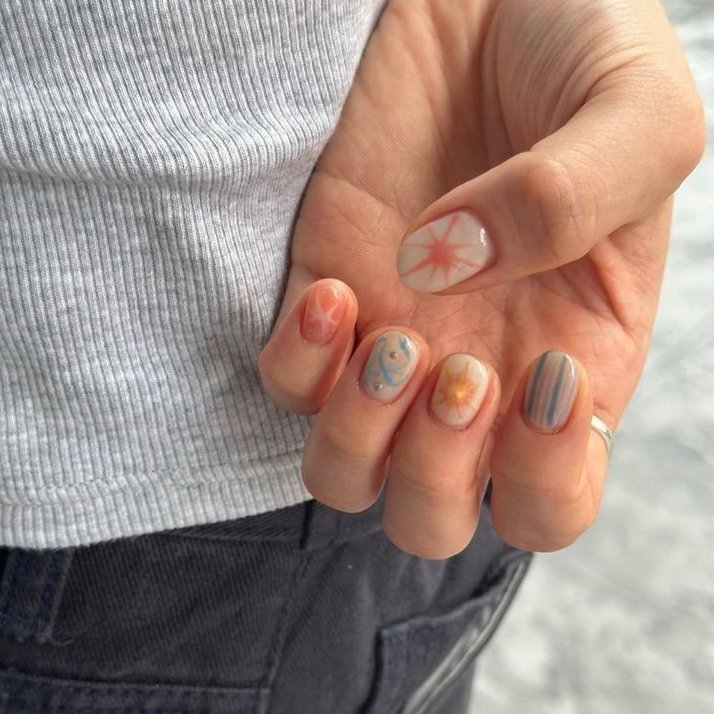 tamjaichunbkk's tweet photo. summer nails https://t.co/PqsSFAY8KA