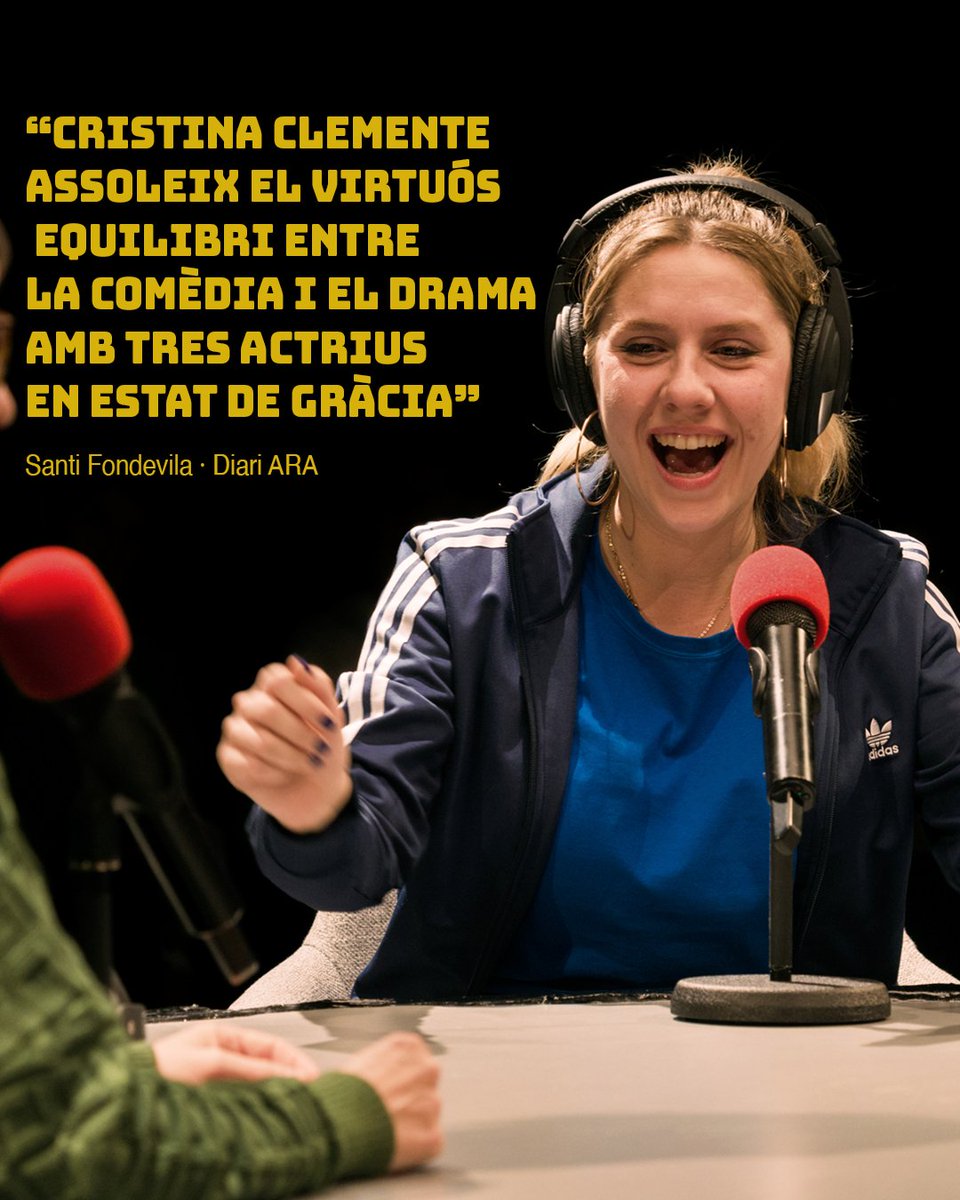 La crítica ha dit coses precioses de 'Dones de ràdio' i tenim moltes ganes de celebrar-ho i cridar-ho als quatre vents. 🤗

Encara no l'has vist?👇

🎟️ lavillarroel.cat/ca/ex/dones-de…