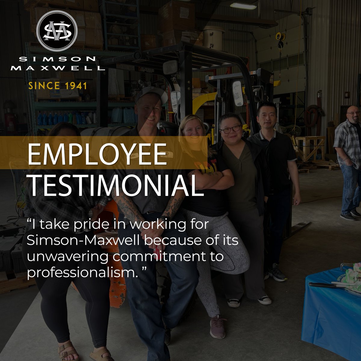 SimsonMaxwell's tweet image. ✨ The company's stellar reputation on the island stems from a culture that values integrity, excellence, and a strong work ethic. This not only fosters a positive environment but also instills confidence in our industry.

#SimsonMaxwellPower #EmployeeTestimonial #CompanyCulture