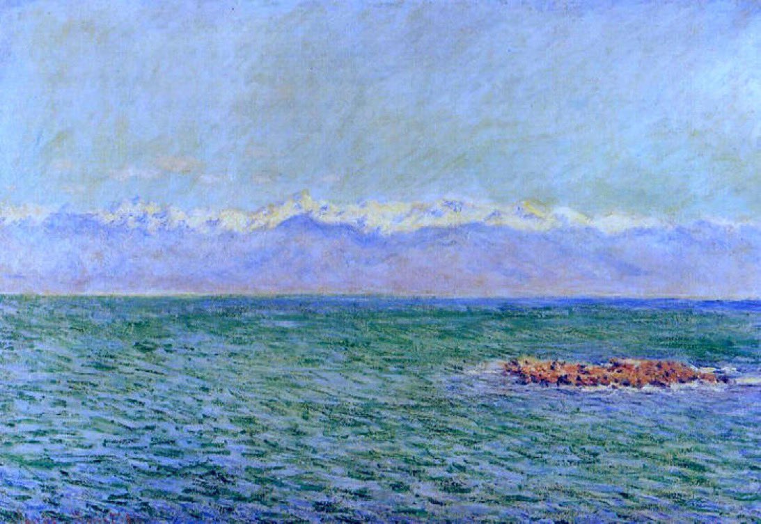 allontanarsio's tweet photo. Claude Monet's seaside https://t.co/4auXloPoIK
