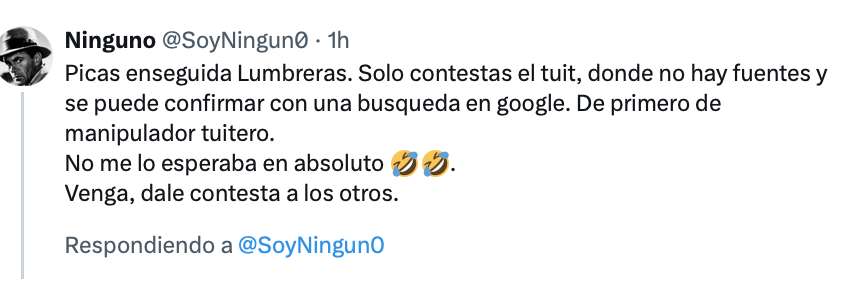 <a href="/SoyNingun0/">Ninguno</a> Fuentes, las de la Granja, para confirmar el dato le bastaba entrar en la web de Caltech. Ah, y aprender un poquito de inglés, pero hasta idiotas como usted tienen a su disposición traductores online creados por tíos de Caltech.