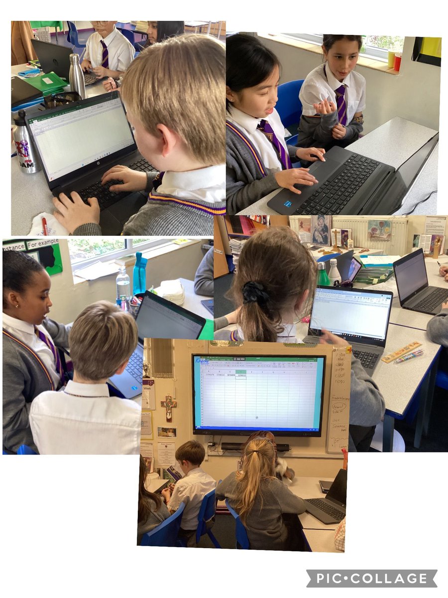 Year 6 learned about how RFID is used and used Microsoft Excel to encode data!