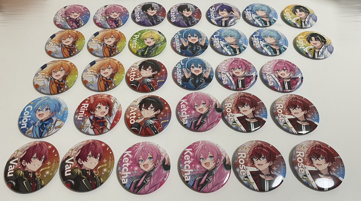 譲】画像のもの
求】🍓💛>⚔️🩷・💫🤍

〜6日まで現地で交換可能です🍀
お気軽にお声掛けください

#すとふぇす交換　
#すとふぇすグッズ交換 
#すとぷりグッズ交換  
#騎士Aグッズ交換  
#AMPTAKグッズ交換  
#めておらグッズ交換