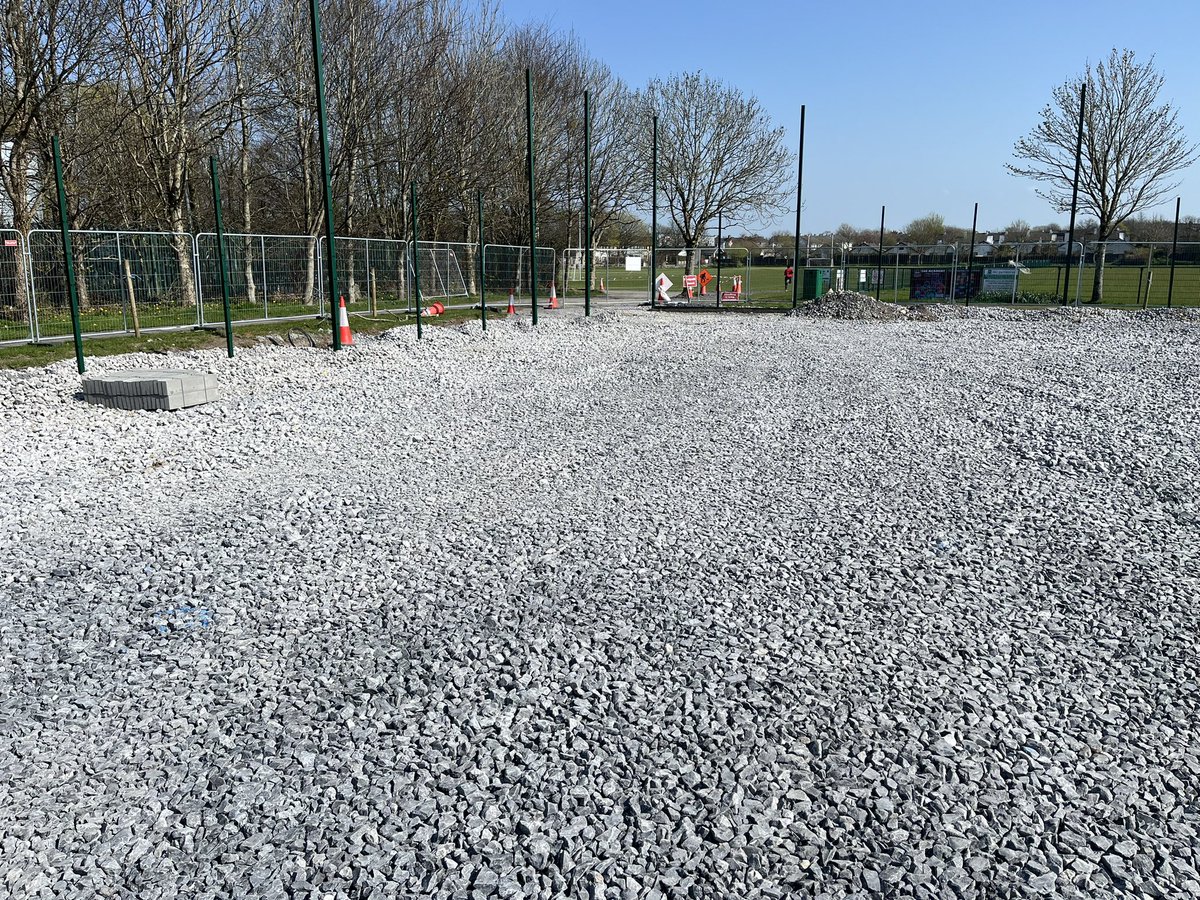 Another works monitoring visit to the west of Ireland to see how the new <a href="/strigroup_/">STRI Group</a> designed 3G pitch in Galway City is progressing. Fence posts and floodlight ducting installed and kerbing underway. John Madden &amp; Sons have made great progress since the previous visit.