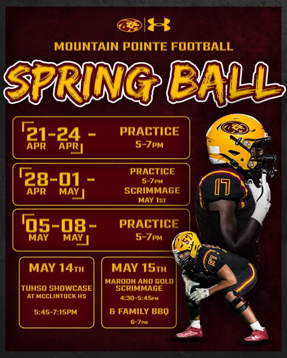 Time to build a CHAMPIONSHIP MINDSET! No one just wakes up and gets handed a state championship, but through work, dedication, and commitment a state champion is EARNED! The return to EXCELLENCE has begun at MP! You can win with us, or watch us win!! YOU CHOOSE!