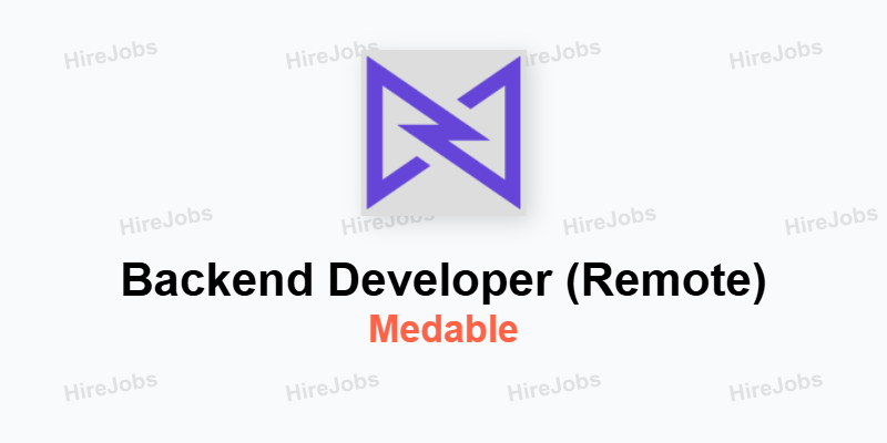 getHireJobs's tweet photo. Medable is hiring for Backend Developer | Bangalore | Remote
• Exp: 2+Yrs
WhatsApp: https://t.co/SVxkccHisJ
Apply: https://t.co/YToJINuZPf
#remote #hiring #fulltime #job #Medable #india #fresher https://t.co/weRpjmYH27