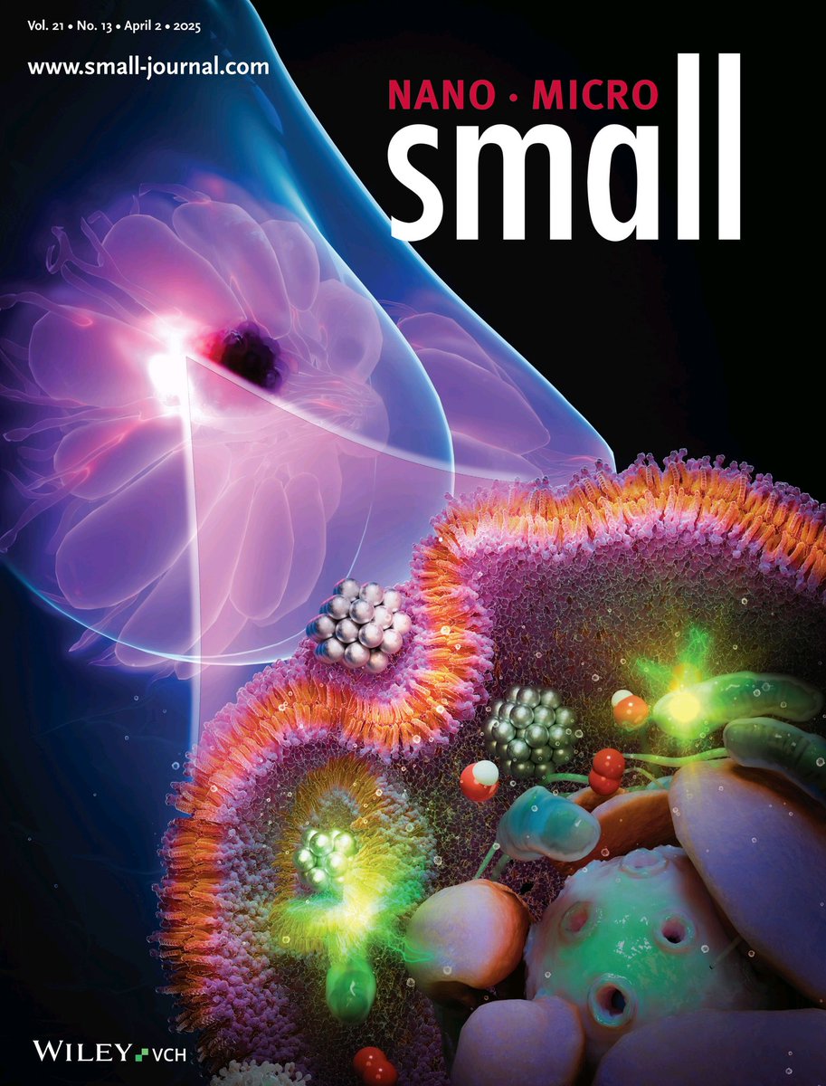 Ayushi Chaudhary (@ayushi_agrohi) on Twitter photo Excited to see our cover design featured, showcasing the essence of our work in single frame. #Coverdesign. Grateful to the mentor <a href="/Ritika_Gautam_/">Ritika Gautam Singh</a> and the team.
onlinelibrary.wiley.com/doi/10.1002/sm… Excited to see our cover design featured, showcasing the essence of our work in single frame. #Coverdesign. Grateful to the mentor <a href="/Ritika_Gautam_/">Ritika Gautam Singh</a> and the team.
onlinelibrary.wiley.com/doi/10.1002/sm…