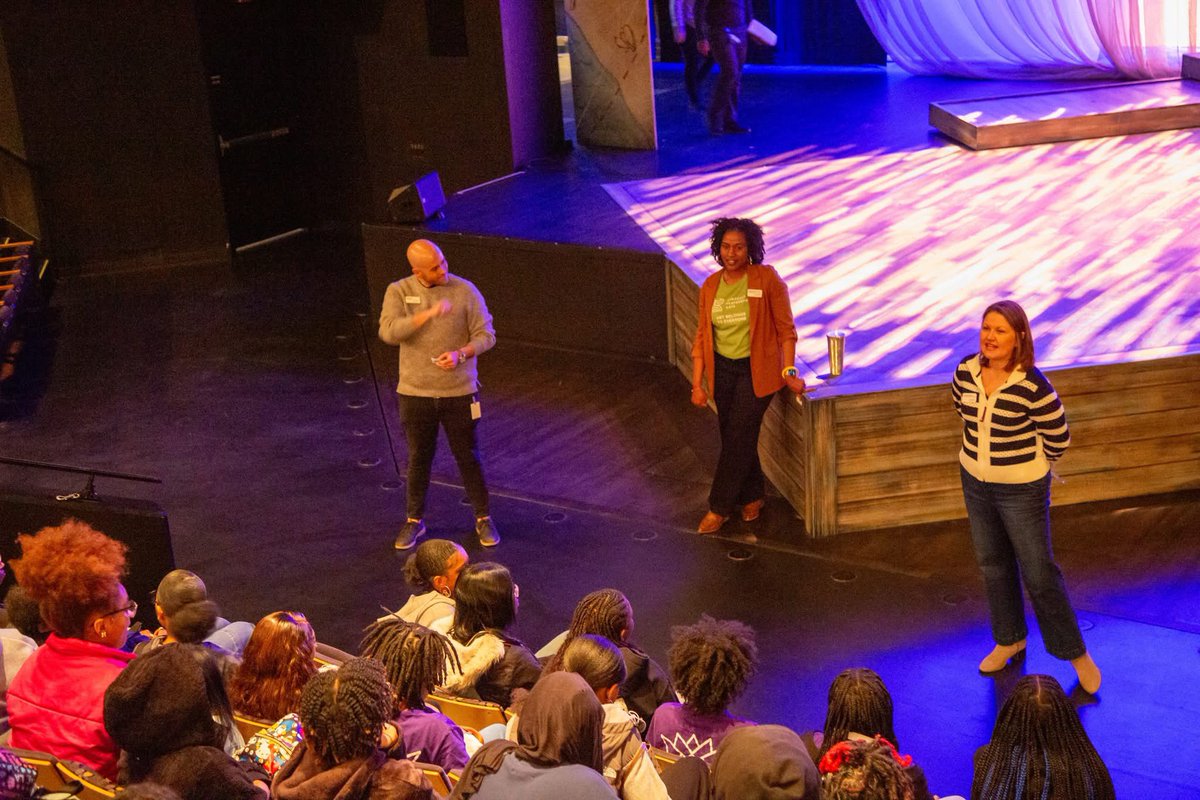 Next up on our Beyond the Crown trip highlights, is one of our Highschool locations! Our 10th graders went to <a href="/kyperformingart/">Kentucky Performing Arts</a> to get a behind the scenes look at what it takes to put on a production. So many different roles, and jobs on and off the stage! <a href="/STEAM_GEMS/">Grace M. James Academy of Excellence</a> #crownsup