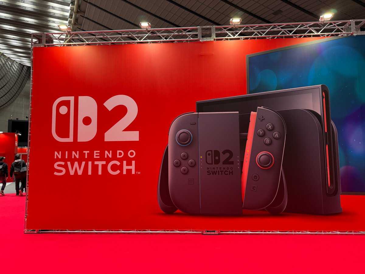 ということで本日はニンテンドースイッチ試遊会「Nintendo Switch 2