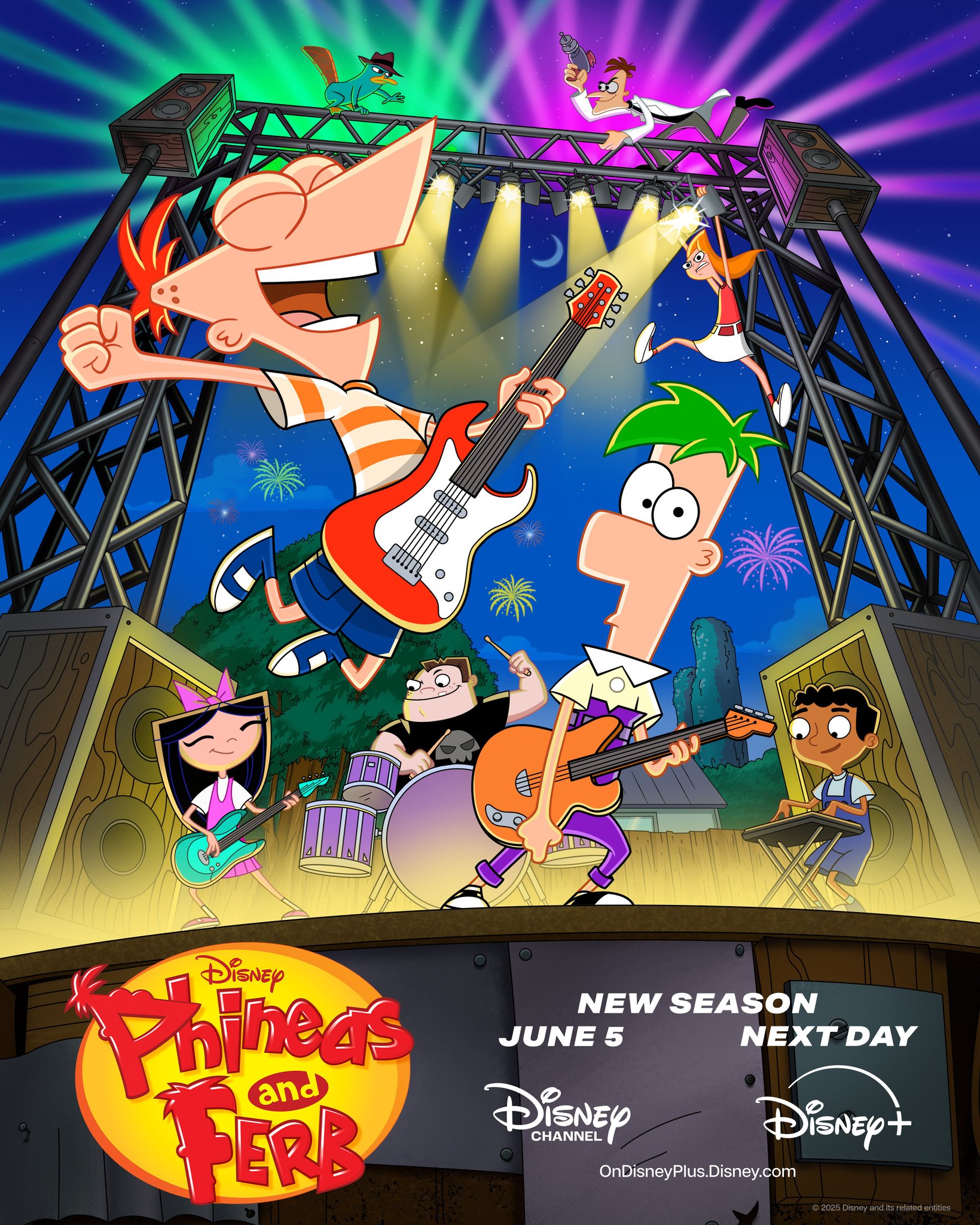 Phineas And Ferb Roller Coaster Poster Phineas And Ferb Rollercoaster"