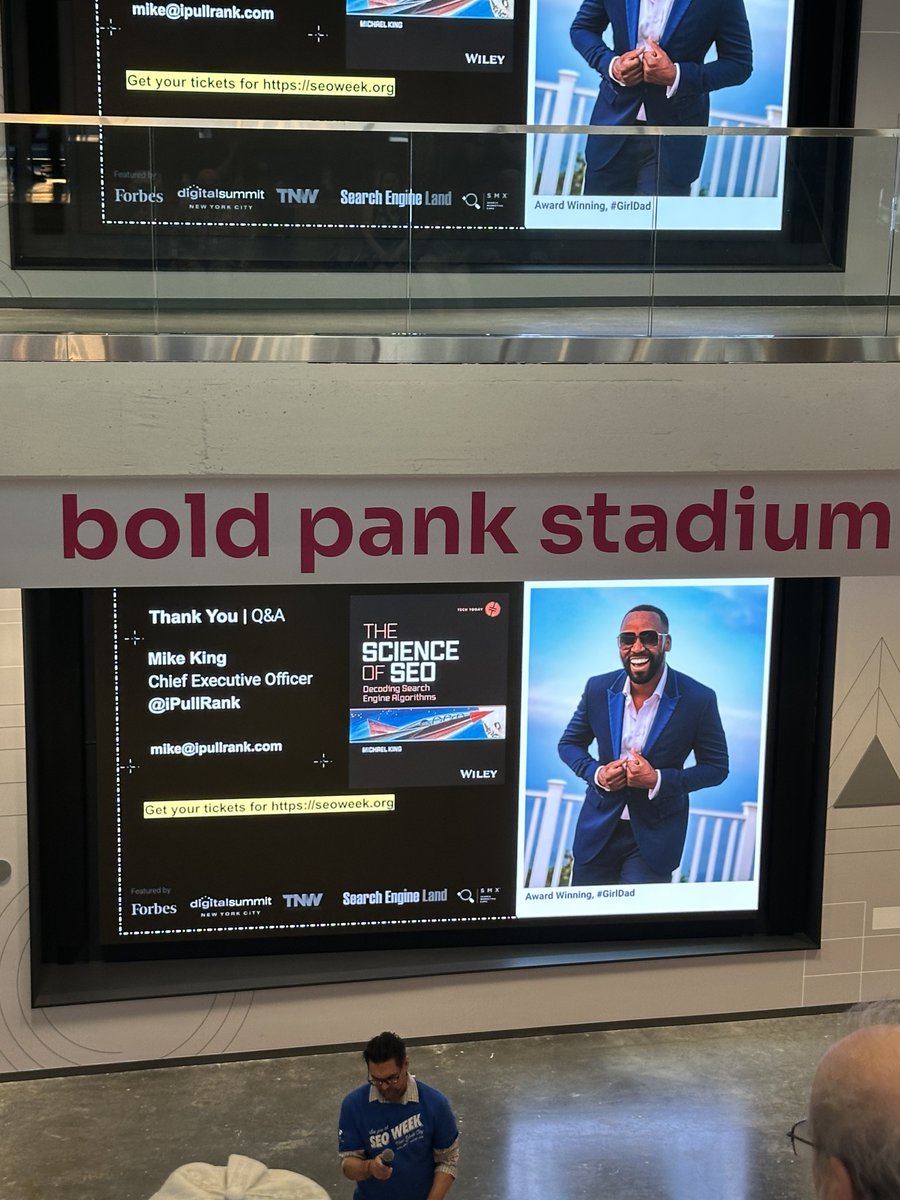 TheeDigital's tweet image. The End of SEO As We Know It&quot; by @iPullRank brought 🔥 insights into the future of search, AI, and content.
We’re leaving inspired—and a little obsessed with structured data. Thank you @techseoconnect and everyone who made this happen! 

#SEO #SearchMarketing  #TechSEOConnect