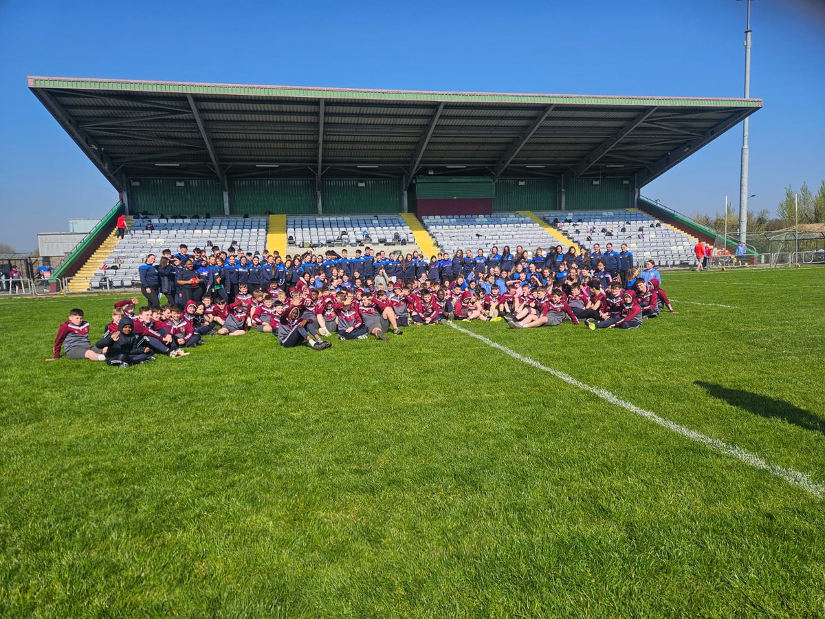 Our <a href="/gaafutureleader/">Future Leaders</a> Sports Day was held today in <a href="/PortGAA/">Portarlington GAA Club</a> .Over 140 students from local primary schools were treated to a fun filled day organised by our TYs .Brilliant day ,well done everyone.Thank you to Portarlington G.A.A. for their facilities.