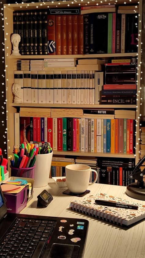 BookTasters's tweet image. A cozy corner, a cup of coffee, and a shelf full of stories—what more could I ask for? 📖💫